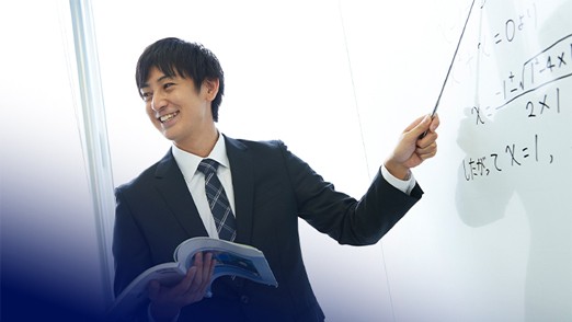 大手教育サービス事業社との集合写真